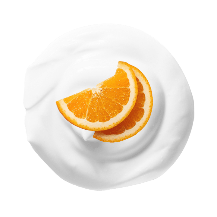 Orange cold foam
